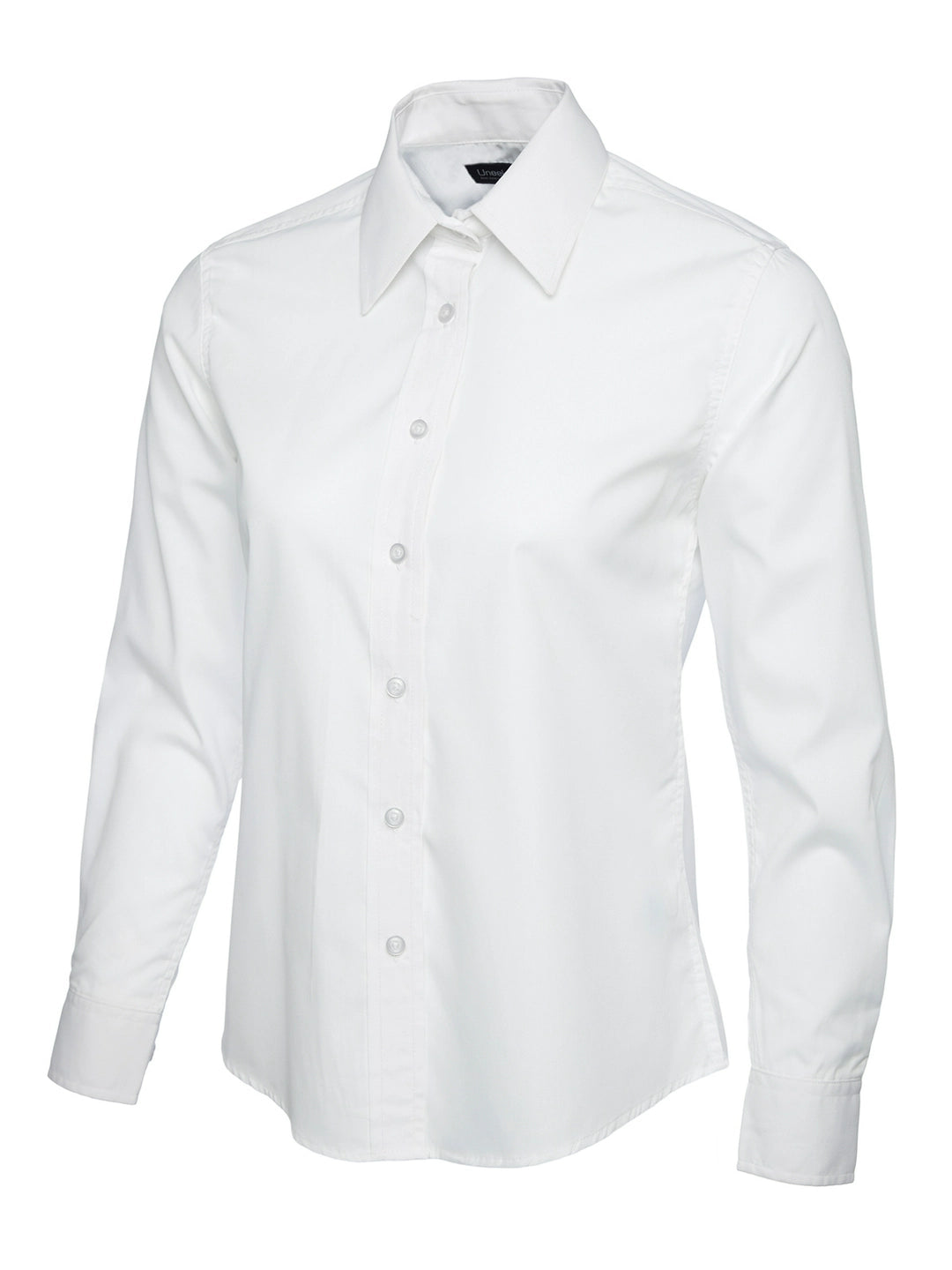 Uneek Clothing UC711 Ladies Poplin Full Sleeve Shirt - COOZO