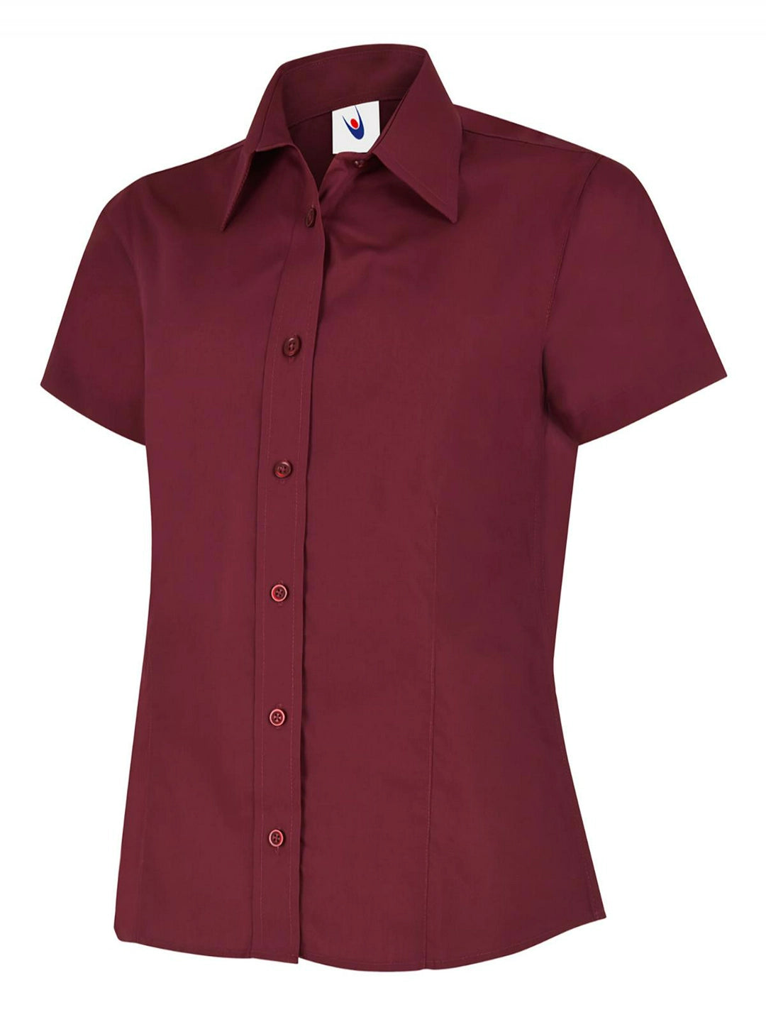 Uneek Clothing UC712 Ladies Poplin Short Sleeve Shirt - COOZO