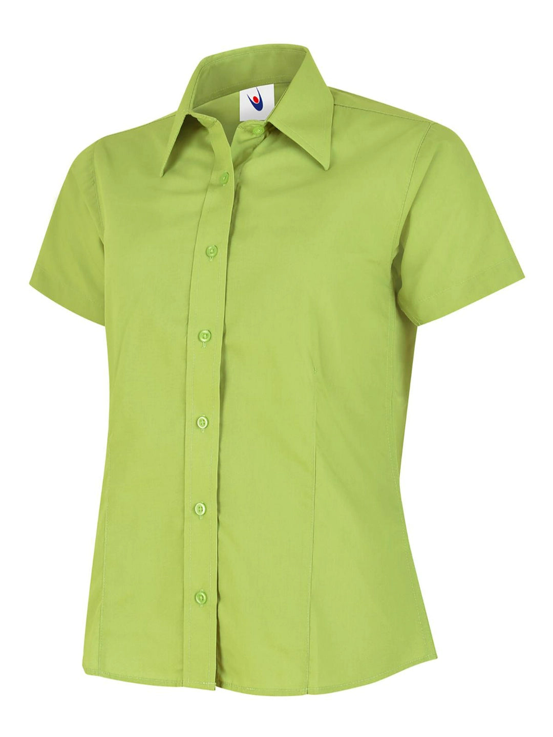 Uneek Clothing UC712 Ladies Poplin Short Sleeve Shirt - COOZO