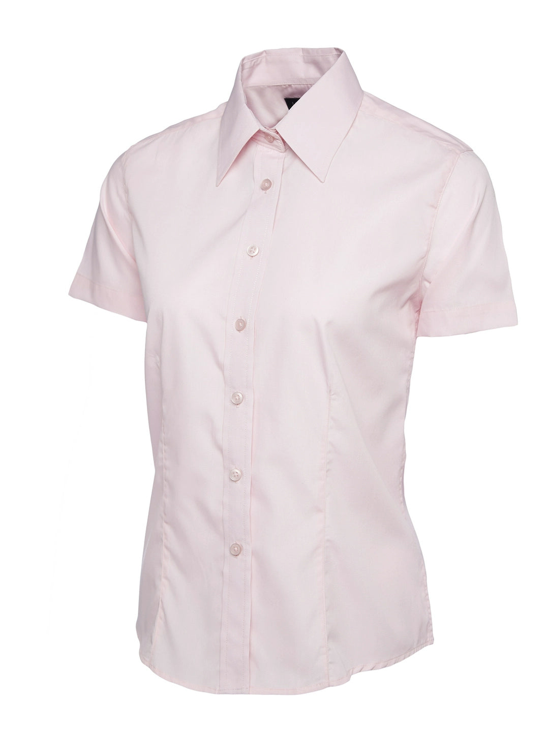 Uneek Clothing UC712 Ladies Poplin Short Sleeve Shirt - COOZO