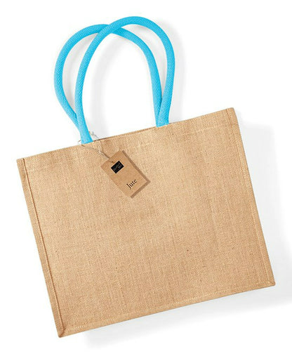 Westford Mill W407 Jute Classic Shopper - COOZO