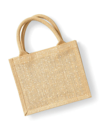 Westford Mill W431 Shimmer Jute Mini Gift Bag - COOZO