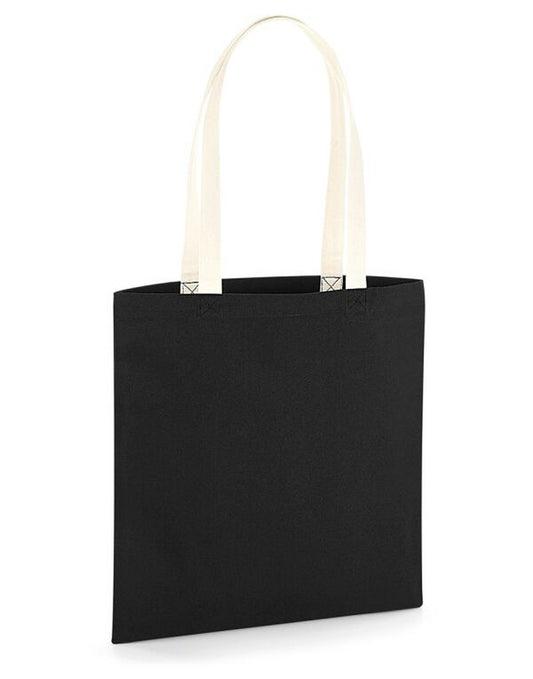 Westford Mill W801C EarthAware? Organic Bag for Life - Contrast Handles - COOZO