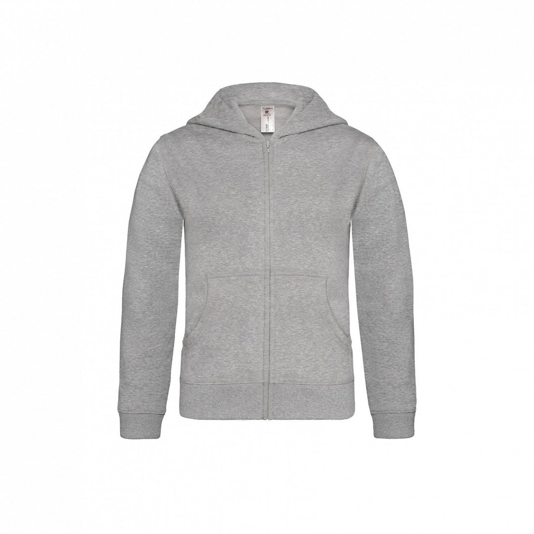 B&C WK682 Kids Full Zip Hoodie - COOZO