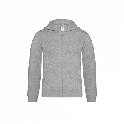 B&C WK682 Kids Full Zip Hoodie - COOZO