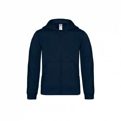 B&C WK682 Kids Full Zip Hoodie - COOZO