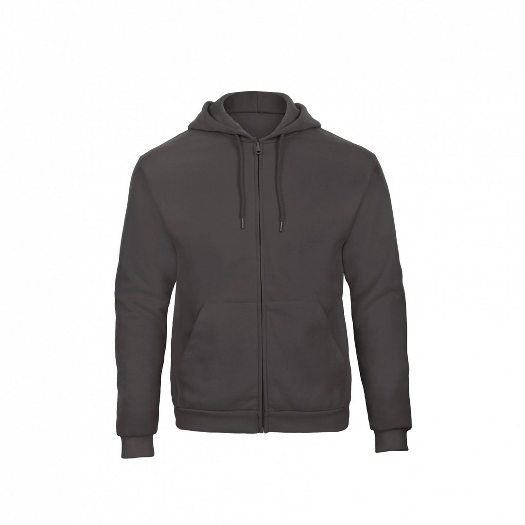 B&C WUI25 Unisex ID.205 50/50 Hooded Full Zip Sweatshirt - COOZO