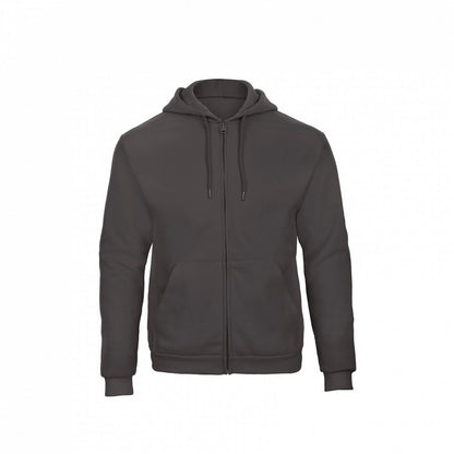B&C WUI25 Unisex ID.205 50/50 Hooded Full Zip Sweatshirt - COOZO