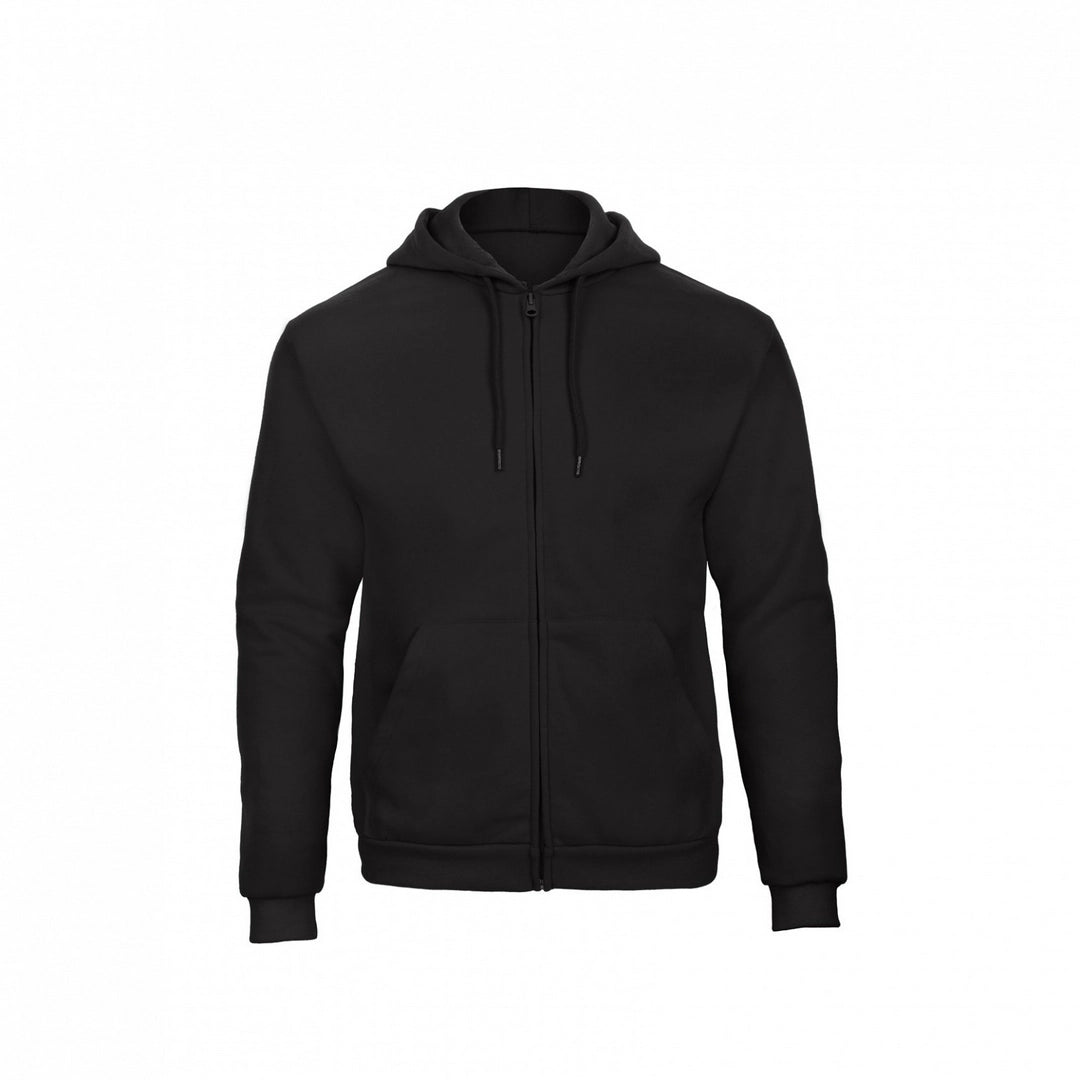 B&C WUI25 Unisex ID.205 50/50 Hooded Full Zip Sweatshirt - COOZO