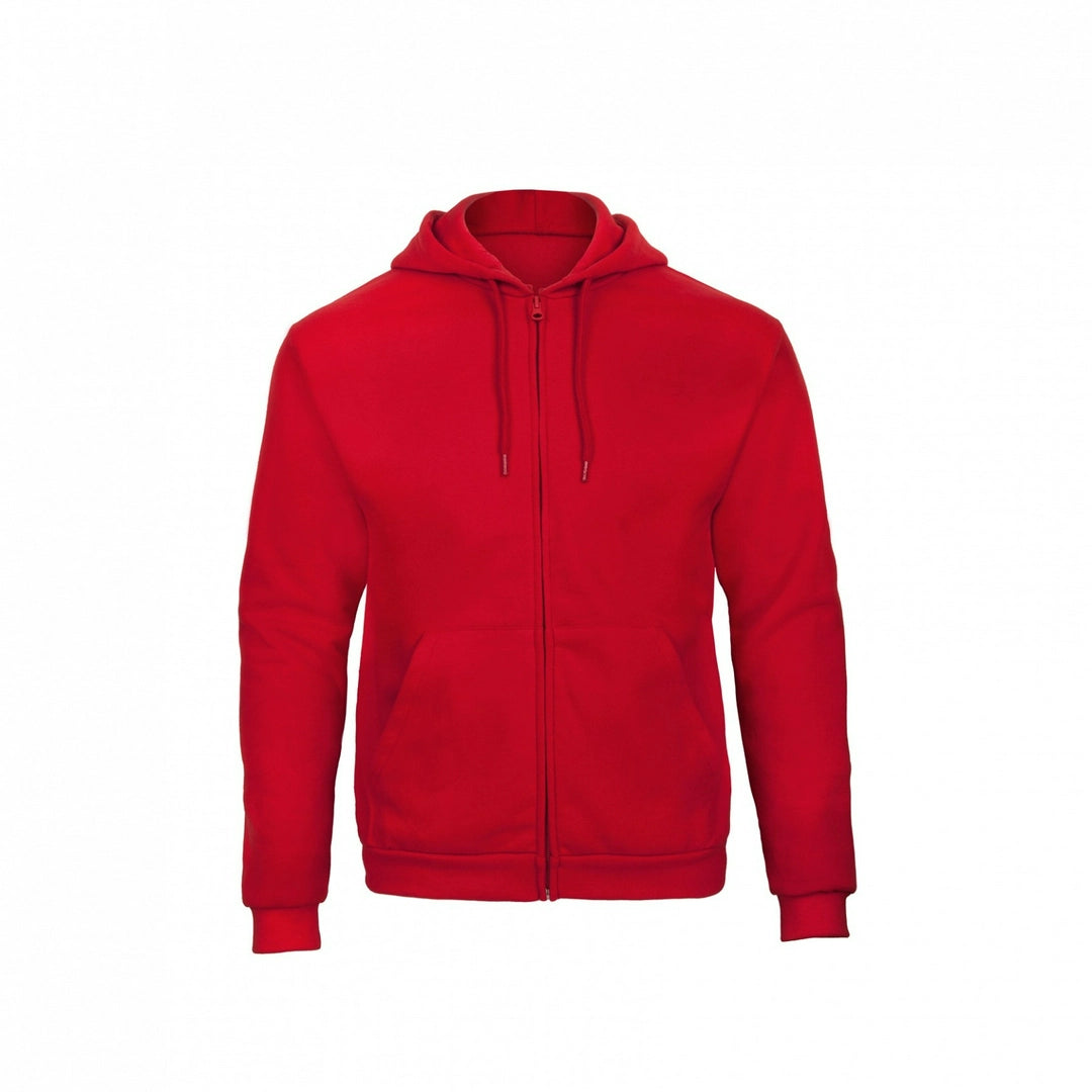 B&C WUI25 Unisex ID.205 50/50 Hooded Full Zip Sweatshirt - COOZO