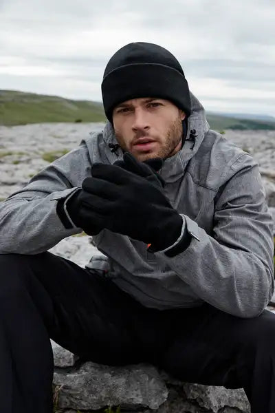 COOZO-Beechfield Recycled fleece cuffed beanie (B243R)